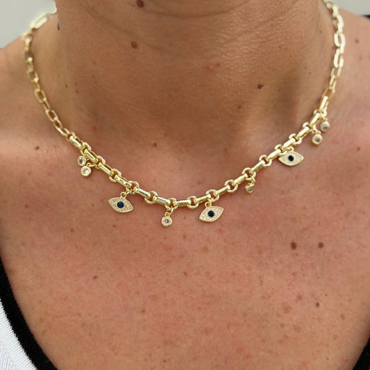 Evil Eye Choker