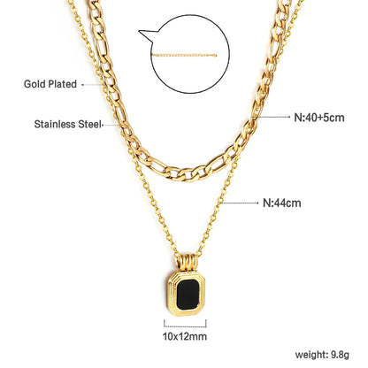Rectangular Necklace