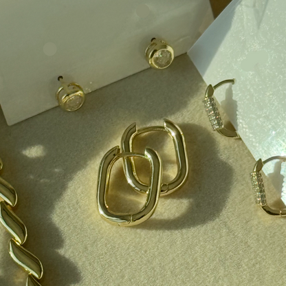 Classic hoop earring